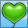Green Heart Balloon