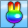 Rainbow Bunny Balloon