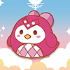 Celeste Chick Plush Enamel Pin